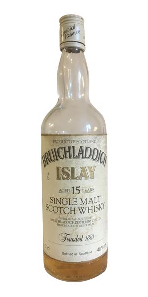 Bruichladdich 15 Years Old (1980s)