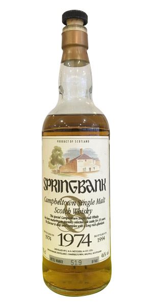 Springbank 1974 (bottled 1994)