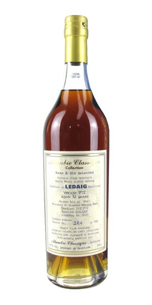 Ledaig 32 Years Old, Distilled 1972, Cask #8721 (Alambic Classique)