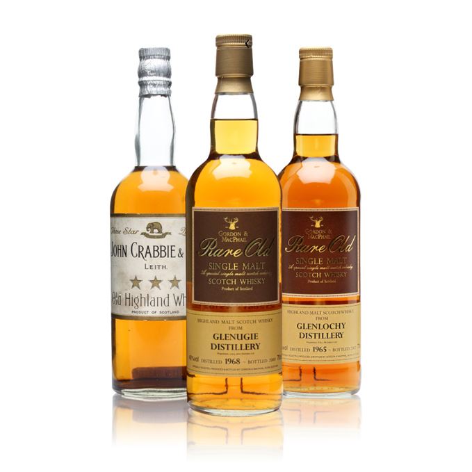 John Crabbie & Co Three Star, Glenlochy and Glenugie