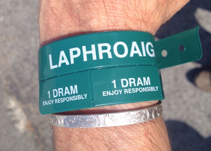 Laphroaig wristband