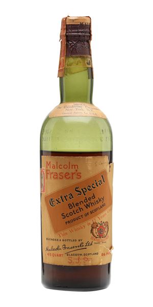 Malcolm Fraser’s Extra Special 17 Years Old, Bottled 1940s