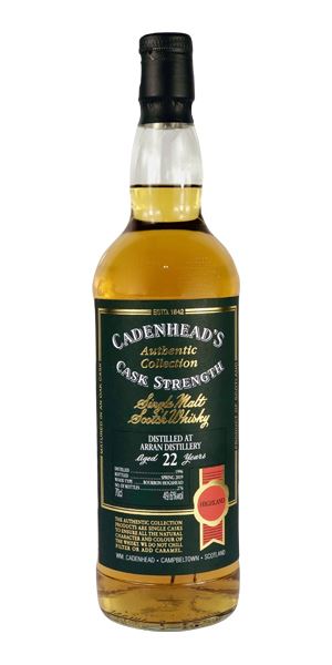 Isle of Arran 22 Years Old, 1996 (Cadenhead)