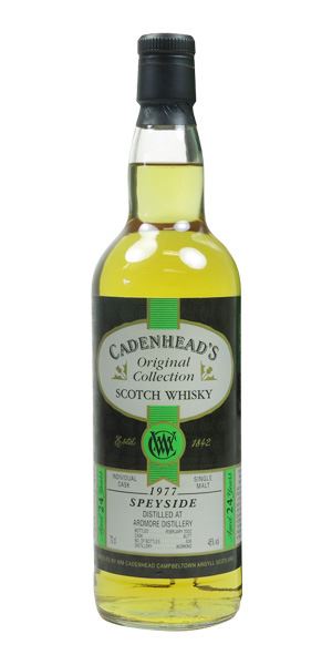 Ardmore 1977, 24 Years Old, bottled 2002 (Cadenhead)
