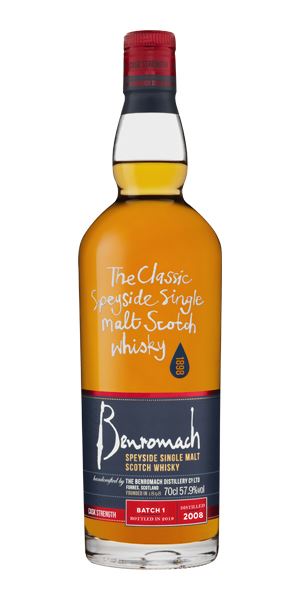 Benromach 10 Years Old, 2008, Cask Strength Batch 1