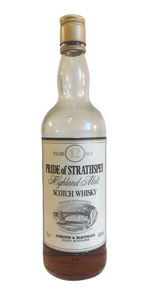 Pride Of Strathspey 12 Years Old (1980s; Gordon & MacPhail)