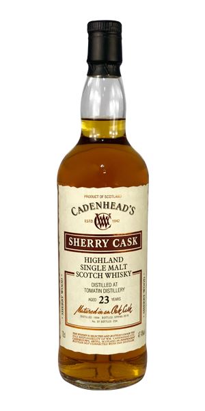 Tomatin 23 Years Old, 1994 (Cadenhead)