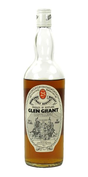 Glen Grant 25 Years Old, Bottled c.1970 (G&M)