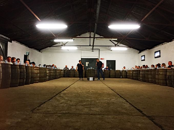The manager and blenders class at Bunnahabhain