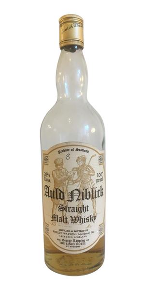 Auld Niblick Straight Malt (Robert Watson), bottled early 1970s