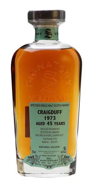 Craigduff 45 Years Old, Distilled 1973, Signatory 30th Anniversary (Signatory)