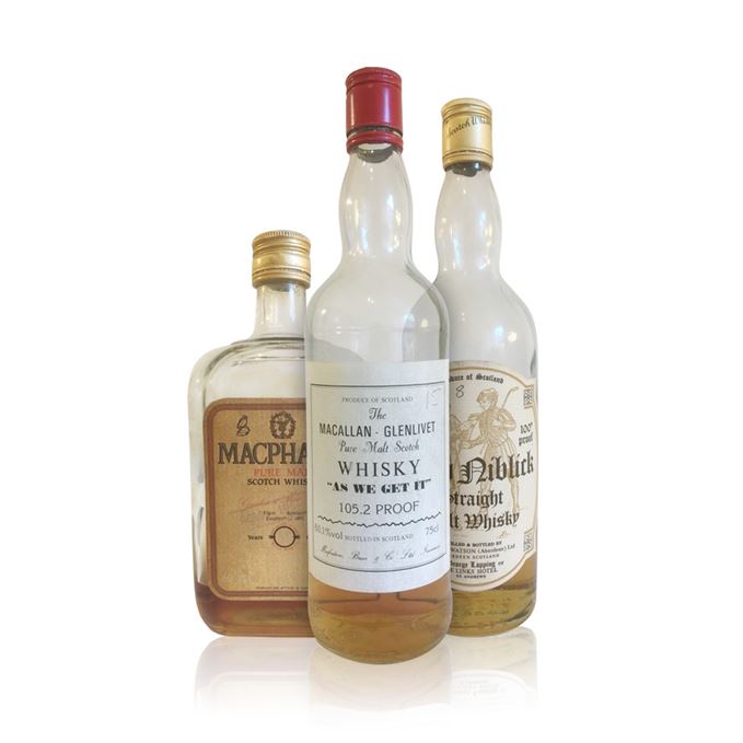 Rare Batch 42: Auld Niblick, Macallan-Glenlivet 'As We Get It', MacPhail's Pure Malt