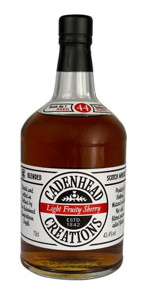 Cadenhead Creations Light Fruity Sherry, 44 Years Old