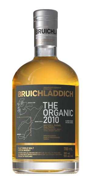 Bruichladdich The Organic 8 Years Old, Distilled 2010