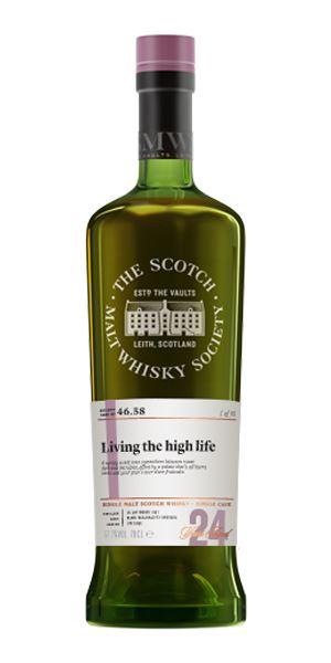 Glenlossie 24 Years Old, ’Living the High Life’ 46.58 (SMWS)