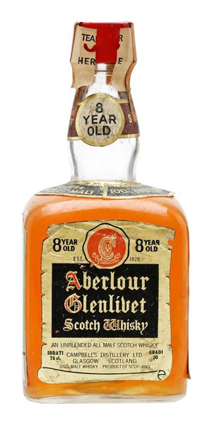Aberlour-Glenlivet 8 Years Old, Bottled 1970s